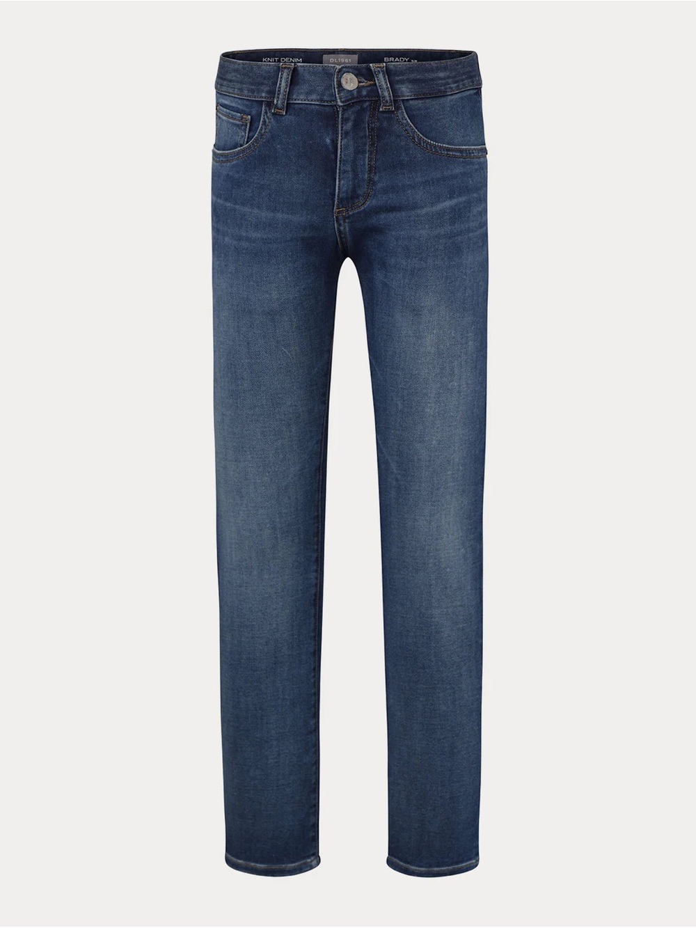 DL1961 Kids Dark Blue Knit Denim Jeans
